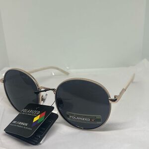 Giselle Polarized Round Sunglasses – Vintage Inspired UV Protection